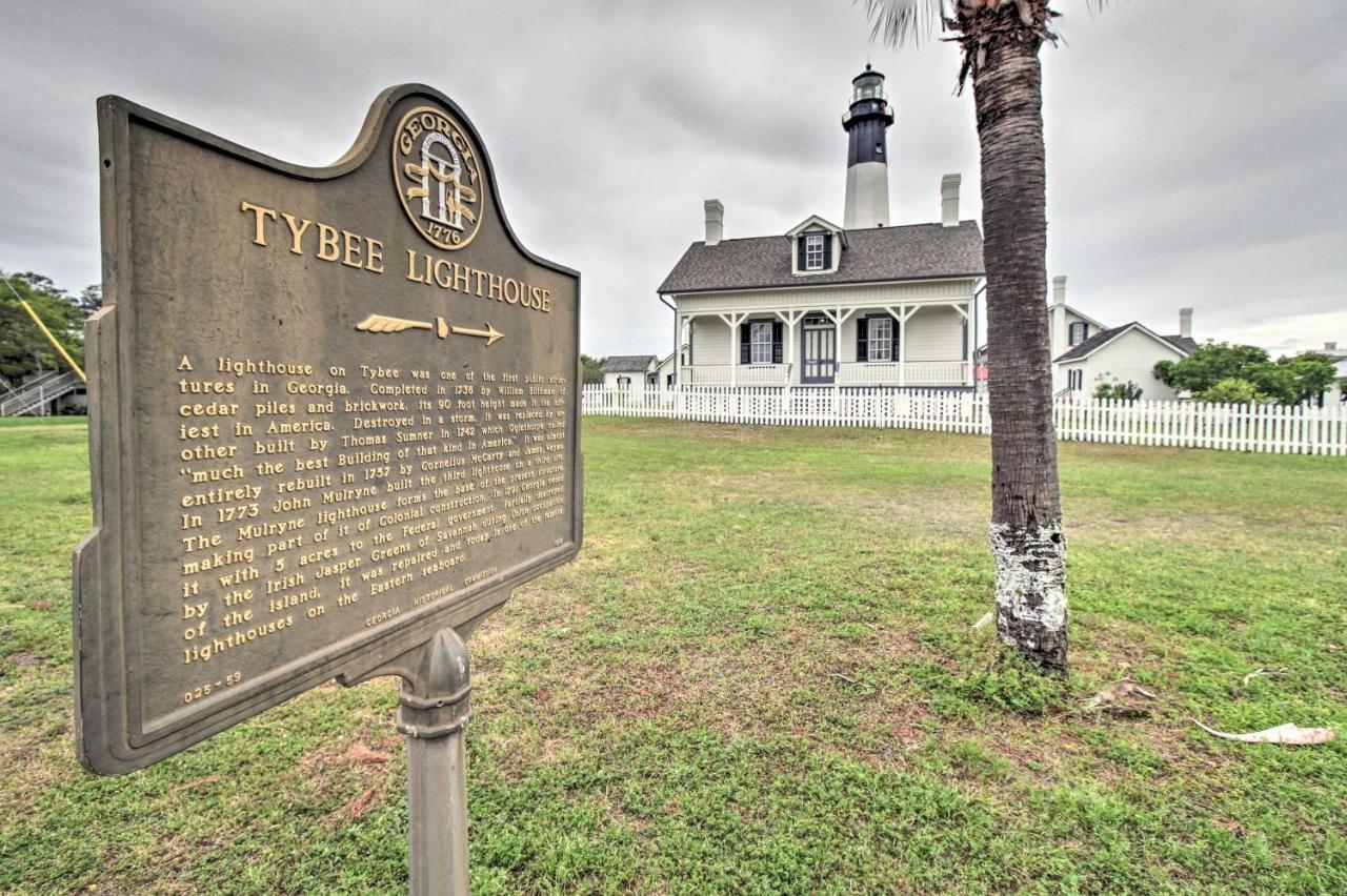 Villa Ideally Located Luxe Beach House On Tybee Island Exterior foto